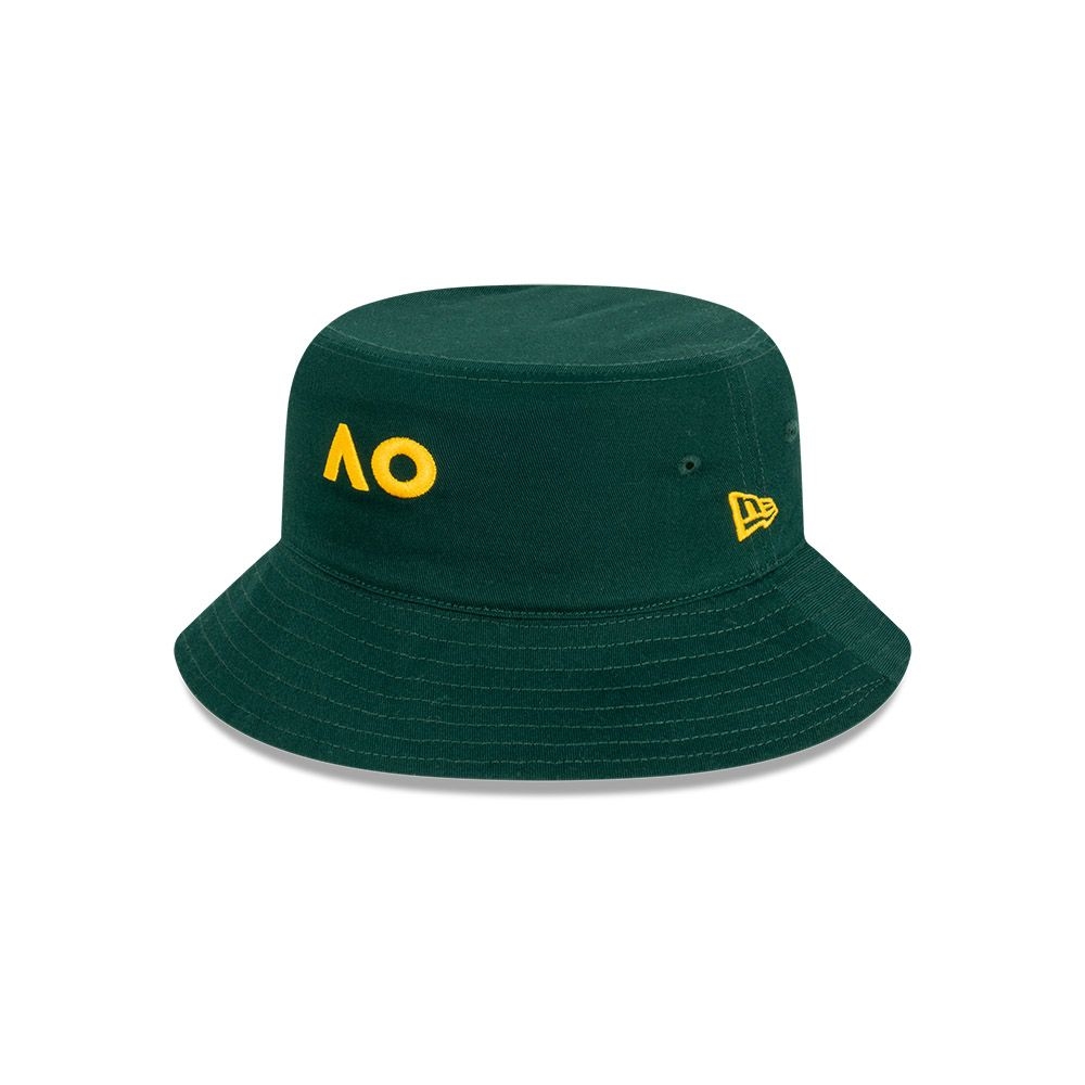 Australian Open Bucket Hat - Dark Green: S/M | City Sports & F1 Store
