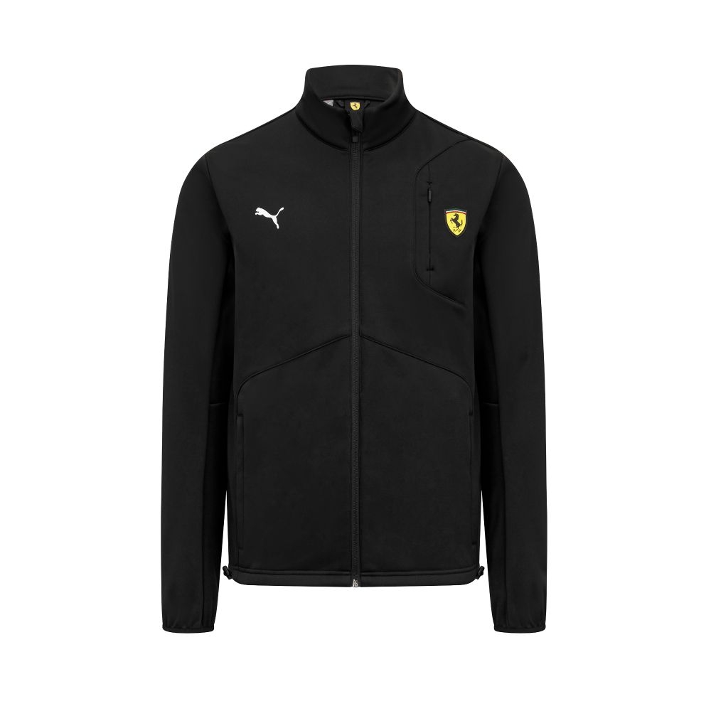 Ferrari Mens Fanwear Softshell Jacket - Black: X-Large | City Sports ...