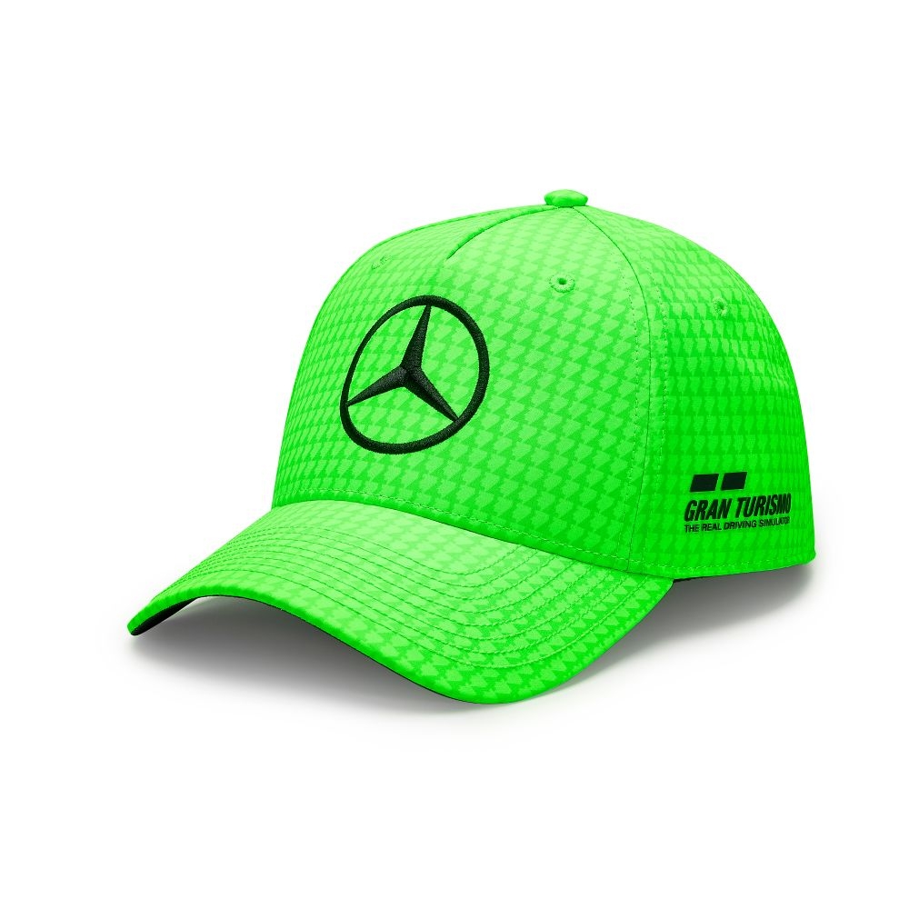 Mercedes AMG Petronas 2023 Lewis Hamilton Youth Cap - Neon Green | City ...